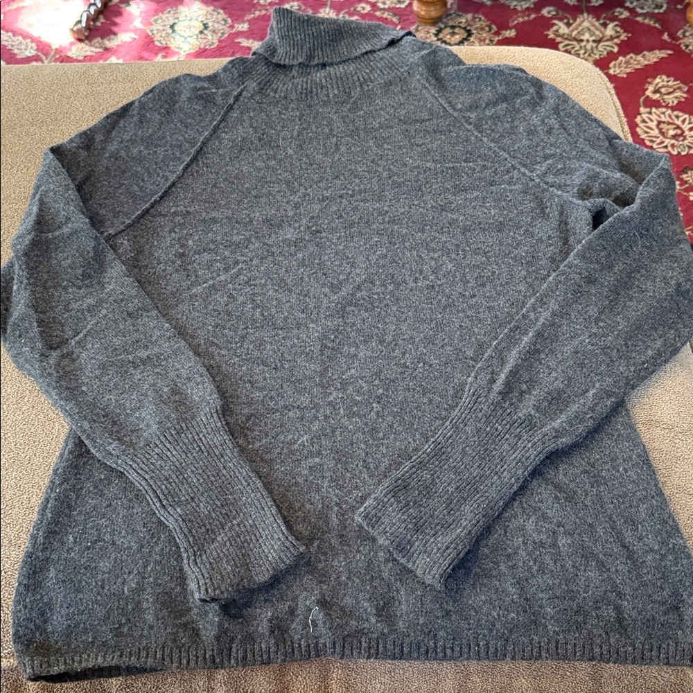 Forte Cashmere 100% Cashmere Turtleneck Sweater Size Large (NH)